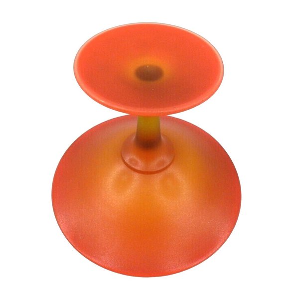 Dish Candy Nut Compote Retro Pedestal Style Matte Finish - Picture 5 of 9